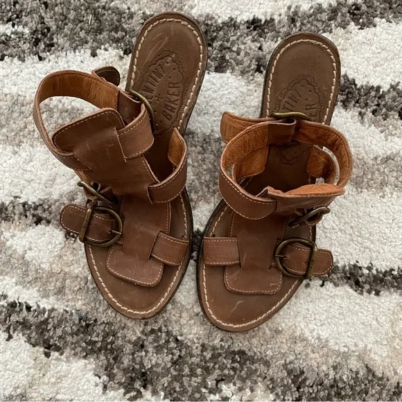 FIORENTINI + BAKERLeather Gladiator Sandals
